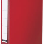 LEITZ plastic-ringband, DIN A4, rood, 2-D-rings mechaniek