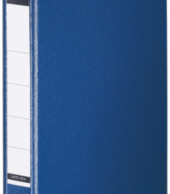 LEITZ plastic-ringband, DIN A4, blauw, 2-D-rings mechaniek
