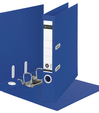 LEITZ ordner Recycle, 180 graden, 50 mm, A4, blauw