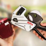 APLI prijstang 101948, 1-regelig, 8-posities