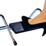 WEDO voetensteun Trittboy, vernikkeld