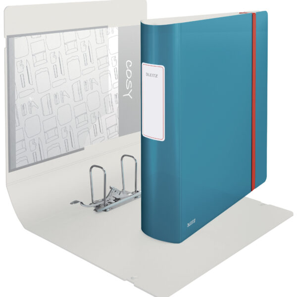 LEITZ ordner Active Cosy, 180 graden, DIN A4, 82 mm, blauw