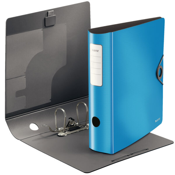 LEITZ ordner Active Solid, 180 Graden, 82 mm, lichtblauw