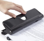 RAPESCO viergats perforator 720, ponscapaciteit: 20 vel, zwart