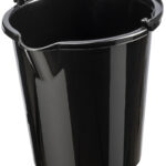 plast team schoonmaakemmer 'VANCOUVER', rond, 5 liter, zwart