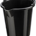 plast team schoonmaakemmer 'VANCOUVER', rond, 10 liter, zwart