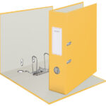 LEITZ plastic ordner Cosy Soft-Touch, DIN A4, 80 mm, geel