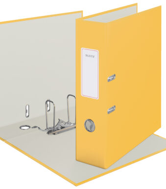 LEITZ plastic ordner Cosy Soft-Touch, DIN A4, 80 mm, geel