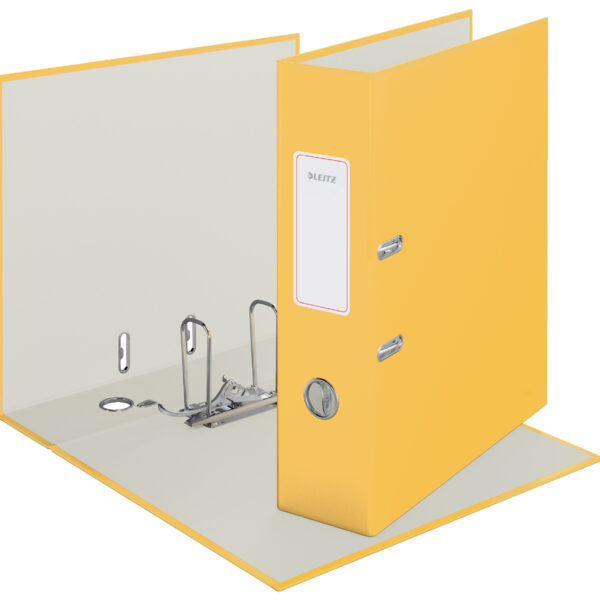 LEITZ plastic ordner Cosy Soft-Touch, DIN A4, 80 mm, geel