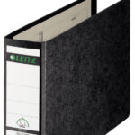 LEITZ/ESSELTE Ordner 2-Rings 1074 77mm A4 dwars zwart gewolkt