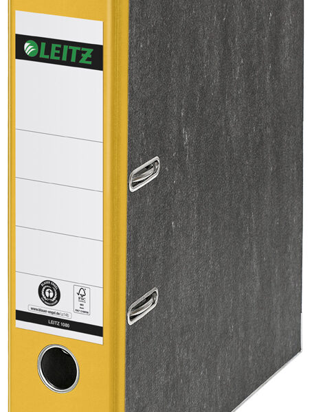 LEITZ ordner, gewolkt, 180 graden, DIN A4, 80 mm, geel
