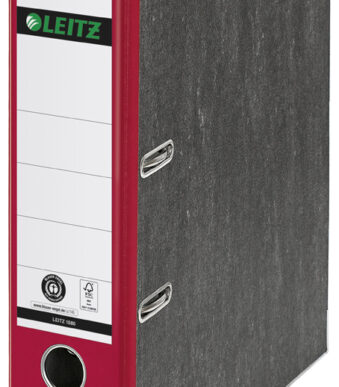 LEITZ ordner, gewolkt, 180 graden, DIN A4, 80 mm, rood
