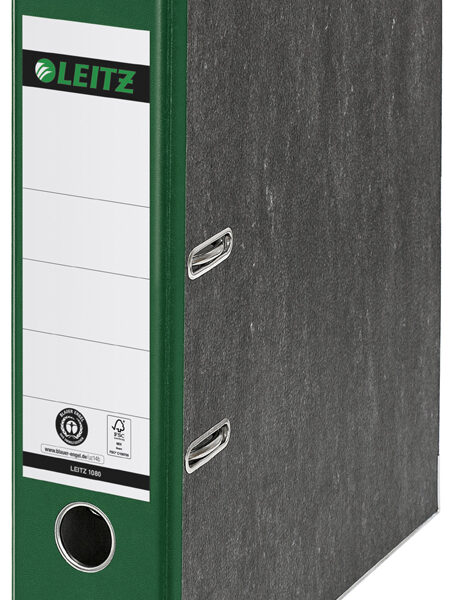 LEITZ ordner, gewolkt, 180 graden, DIN A4, 80 mm, groen