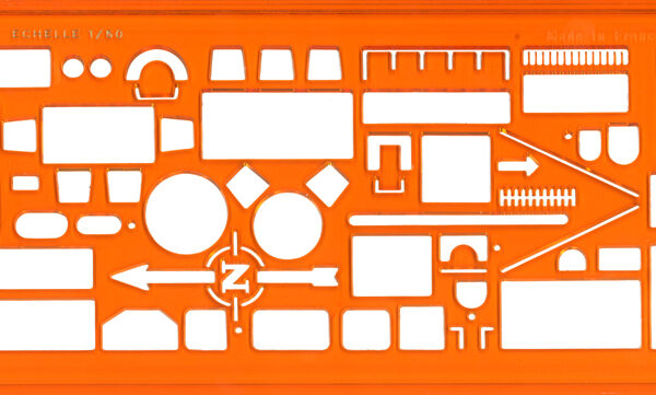 Minerva sjabloon Architectographe No 9