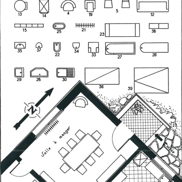 Minerva sjabloon Architectographe No 9
