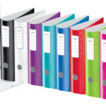 LEITZ ordner Active WOW, 180 graden, DIN A4, 80 mm, rood