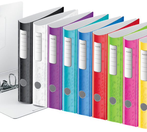 LEITZ ordner Active WOW, 180 graden, DIN A4, 60 mm, rood