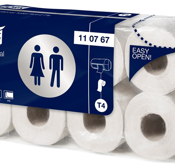 Tork Toiletpapier, 2-laags, wit