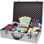 magnetoplan presentatiekoffer/moderatiekoffer, gevuld