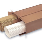 magnetoplan prikbord papier, 1.100 x 1.400 mm, bruin