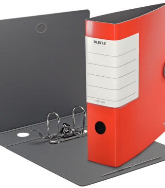 LEITZ ordner Solid, 180 Graden, 82 mm, lichtrood