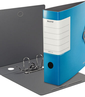 LEITZ ordner Solid, 180 Graden, 82 mm, lichtblauw