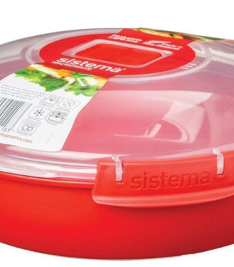 Sistema magnetrondoos MICROWAVE, 1,29 liter, rood