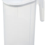 plast team sapkan, 1,5 liter, transparant/wit