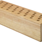 WESTCOTT scharenblok, van hout, zonder inhoud, voor 32 scharen