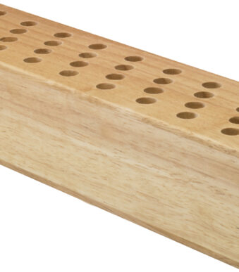 WESTCOTT scharenblok, van hout, zonder inhoud, voor 32 scharen