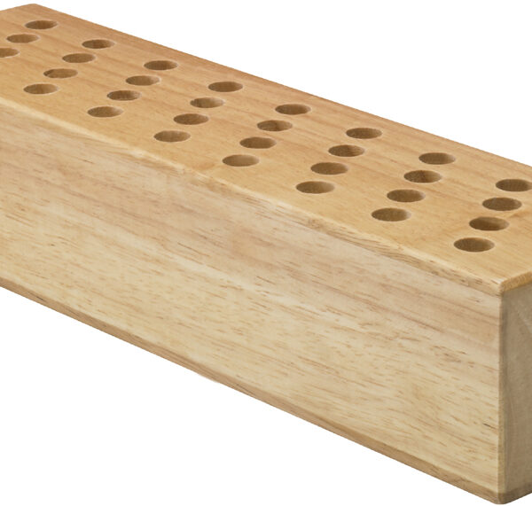 WESTCOTT scharenblok, van hout, zonder inhoud, voor 32 scharen