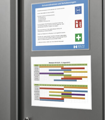 magnetoplan magnetofix zichtmap, A3 liggend, transparant