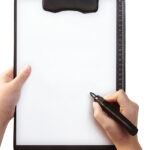 magnetoplan magneet-klembord, magneethoudend, zwart