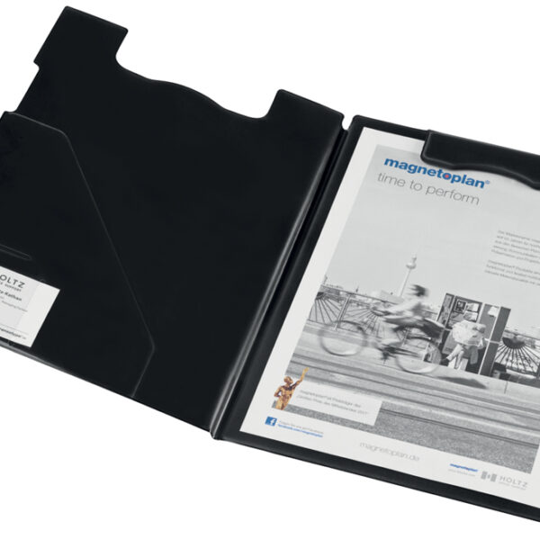magnetoplan magnetisch klembord-map, zwart