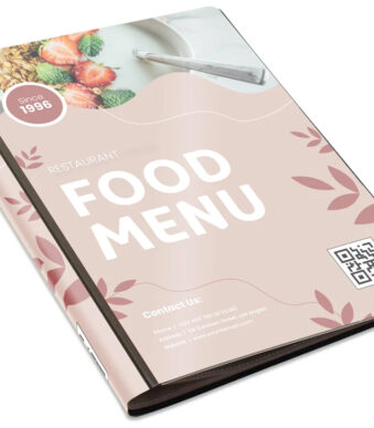 Showalbum, A5-formaat, 20 hoezen, zwart