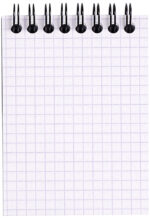 Rhodia spiraalblok geruit oranje A7-formaat