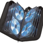 hama CD-/DVD-Wallet, nylon, voor 104 CD´s/DVD´s, zwart