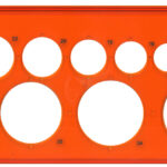 MINERVA cirkelsjabloon 17 A, Kreis von 2 - 38 mm