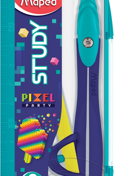 Maped passerdoos STUDY PIXEL PARTY, 2-delig