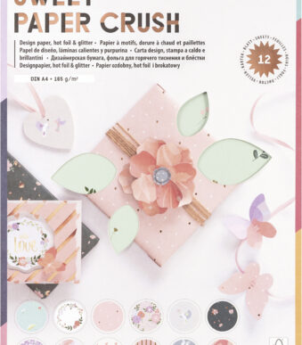 Ontwerppapiersblok 'Zoete Papiercrush', A4-formaat