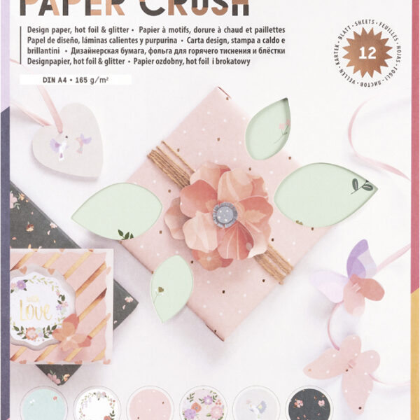 Ontwerppapiersblok 'Zoete Papiercrush', A4-formaat