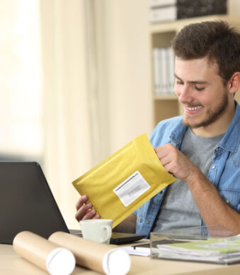 Universele etiketten - klein formaat, 50 x 20 mm, wit