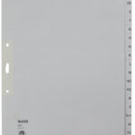 LEITZ kraftpapier-tabbladen, A-Z, A4 overbreed, 20-delig