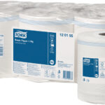 TORK rol universeel poetspapier, 1-laags, wit, 300 m
