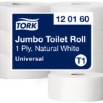 Tork Grootrol Toiletpapier Jumbo, Enkellaags, Wit, 480 meter