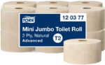 TORK minirol-toiletpapier Jumbo, 2-laags, naturel, 170 m