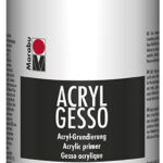 Marabu acryl grondverf 'Acryl Gesso', 500 ml, wit