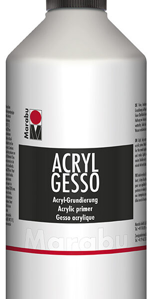 Marabu acryl grondverf 'Acryl Gesso', 500 ml, wit