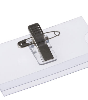 EUROPEL naambadge, met combiklem, 40 x 75 mm