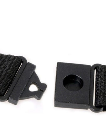 EUROPEL badgekoord / keycord met karabijnhaak, zwart